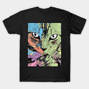 Colorful Cat T-Shirt